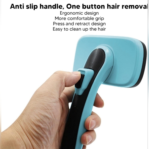 Self Cleaning Slicker Brush For Dogs & Cats. Brand New! - Picture 4 of 14